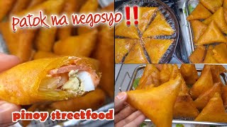 Pinoy ham and egg wrap❗️Patok pang negosyo❗️streetfood recipe [upl. by Suoiluj442]