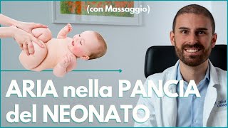 Aria nella Pancia del neonato Come aiutarlo ad espellerla e come risolvere le Coliche Gassose [upl. by Ecarret348]