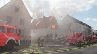 Freiwillige Feuerwehr Griesheim  Schauübung am 06042014 [upl. by Tartaglia]