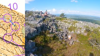 Lapland O Week 2024 day 1  Orienteering Headcam video [upl. by Meldon326]