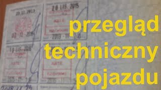 Przegląd techniczny i brak miejsca na pieczątkę [upl. by Demmahum]