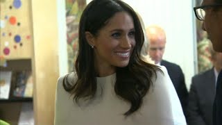 Is Meghan Markle Speaking With a British Accent [upl. by Voe]