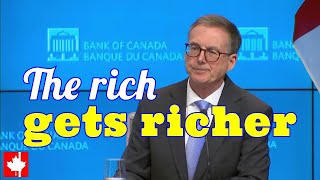 The rich gets richer the poor poorer Monetary policy tends to make income inequality worse [upl. by Aneerahs]