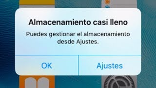 Truco Para el Almacenamiento Casi Lleno del iPhone [upl. by Acacia859]