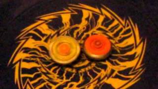 Beyblade Rock Pegasus vs Flame Sagittario [upl. by Gnuj]