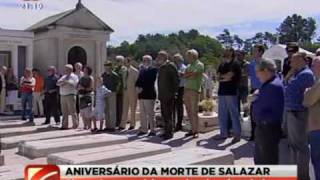 40 anos depois tributo a Salazar Santa Comba Dão  MORREU O HOMEM A OBRA PERPETUASE [upl. by Ainigriv]