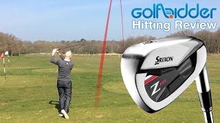 Srixon Z155 Iron  Hitting Review [upl. by Enyrehtak515]