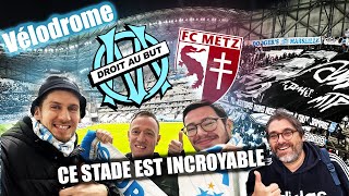 VELODROME  LE PLUS BEAU STADE DE FRANCE 🇫🇷  MARSEILLE vs FC METZ Vlog 63 [upl. by Munsey]