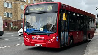 LX12 DKFStagecoach London 2012Reg ADL Enviro200 [upl. by Penn]