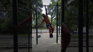 Hanging Knee RAISES shortsyoutube calisthenis [upl. by Gustave59]