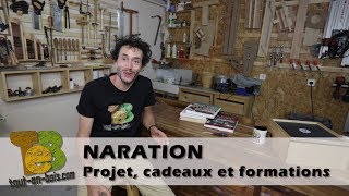 Narration des projets cadeaux et formations [upl. by Arehc]