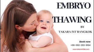 Embryo Thawing Process Takara IVF Bangkok [upl. by Aniweta]