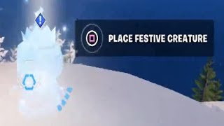 Place Festive Snow Creatures  Emote with Holiday Boxy or Sgt Winters [upl. by Ayihsa]