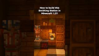 Minecraft 121 Smithing Table Tutorial minecraft tutorial [upl. by Nam]