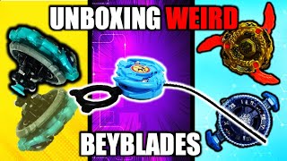 I unboxed the weirdest beyblades [upl. by Frans]