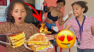 LAS NIÑAS COCINERAS 👩🏻‍🍳🍱🧑‍🍳Parte 14 Los sándwiches 🥪🤤🔥 [upl. by Gilson]