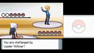 Pokémon Diamond Part 49 The Eighth Wonder of the Sinnoh World VS Volkner No Commentary [upl. by Spanos]