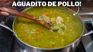 Aguadito de POLLO receta facil y economica  Abelca [upl. by Kurt]