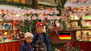 The Magnificent Rothenburg ob der Tauber  Christmas All Year Round  Travelling with the Cardaños [upl. by Eimareg]