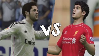 Isco Vs Coutinho FIFA 15 Battle  A Collaboration With Fifizlo [upl. by Hackney]