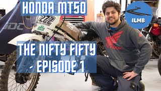 Honda MT50 with a C90 engine fitted  Project Nifty Fifty  Episode 1 [upl. by Assirt]