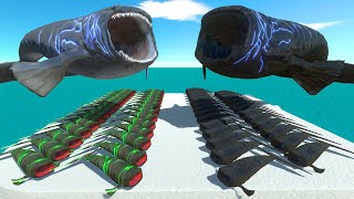 Bloop vs Shadow Itself  100x Bloop War  Animal Revolt Battle Simulator [upl. by Tera]