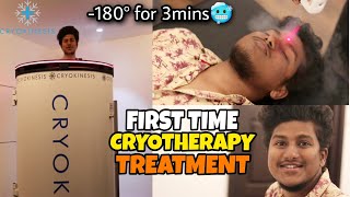 Wholebody Cryotherapy treatment in Coimbatore  The Super Cold Treatment🥶  180° for 3mins🥶 [upl. by Haskins]