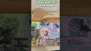 Green amp Blue Fairies theme scrapbookjournal asmr asmrvideo artjournal relaxingsounds [upl. by Laehctim321]