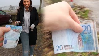 WE HEBBEN 20 EURO GEVONDEN  JOB VLOG 4 [upl. by Sirahc712]