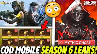 NEW Mythic Ghost In Season 6  Double CP  Lucky Draw Update  More Collaborations Codm [upl. by Arek]