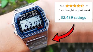 I bought the MOST POPULAR watch on Amazon UNDER ₹1500 Casio A158W [upl. by Chladek]