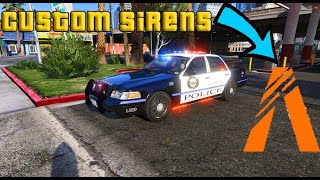 How to EASILY install Sirens into FiveM amp GTA V [upl. by Lilhak]