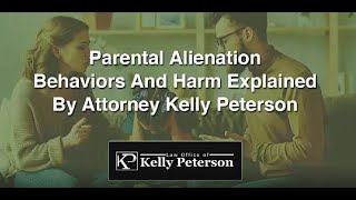 Parental Alienation  Part 1 of 3 Behaviors of alienating parent alienated child amp harm caused [upl. by Atonsah919]