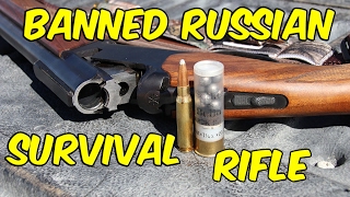 The Banned Russian Survival Rifle From Russia With Love  Never Never Safari [upl. by Ponzo]