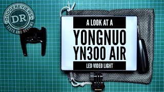 Yongnuo YN300 Air amp power supply  unboxing and taking a look [upl. by Ahsikar]