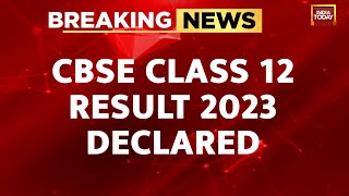 CBSE Class 12 Result 2023 Declared  Pass Percentage Reduced In Both Genders Compared To Last Year [upl. by Anilemrac]