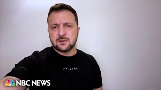 Zelenskyy calls for solidarity with Israel condemns Hamas attack [upl. by Odab]