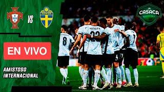 🚨 PORTUGAL vs SUECIA EN VIVO 🔥🏆 AMISTOSO INTERNACIONAL ⚽ [upl. by Oaoj]