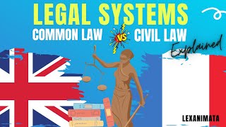 Common Law vs Civil Law Legal Systems explained [upl. by Eislek]