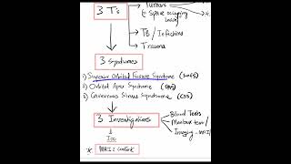 Rule of 3s in Multiple Cranial Nerve Palsies Shorts [upl. by Jefferey]