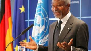 Kofi Annan zu Gast bei der Bertelsmann Stiftung in Berlin [upl. by Ydnamron]