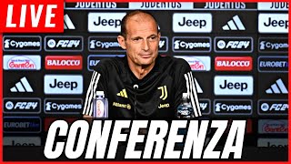 🔴 LIVE  CONFERENZA STAMPA ALLEGRI pre GENOA  JUVENTUS [upl. by Munshi]