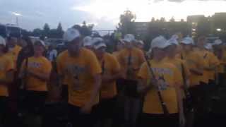 The Traditional Pep Rally Song at the University of Wyoming  Go WYO [upl. by Klemperer]