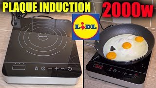 Plaque à induction LIDL SILVERCREST 2000W cuisson SIKP 2000 Induction Hob [upl. by Nuahsar]