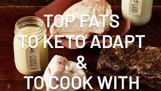 TOP OILS amp FATS TO ADAPT amp TO COOK W ON KETO amp CARNIVORE [upl. by Dnomra353]