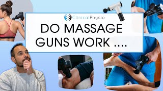 Do Massage Guns Actually Work  Expert Physio Reviews the Evidence [upl. by Helga]