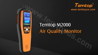 Temtop M2000 Air Quality Monitor [upl. by Aehsat909]