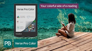 PocketBook Verse Pro Color compact ereader with color screen Ergonomic and long battery life [upl. by Quartana]