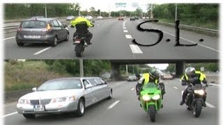 Hallucinent  Cortège de mariage qui décoiffe filmé en moto sportivePar Sylvain Lagarrigue [upl. by Zorine876]