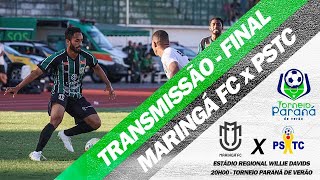 MARINGÁ FC 2 X 0 PSTC  FINAL DO TORNEIO PARANÁ DE VERÃO 2024 [upl. by Kearney]